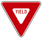 yield sign